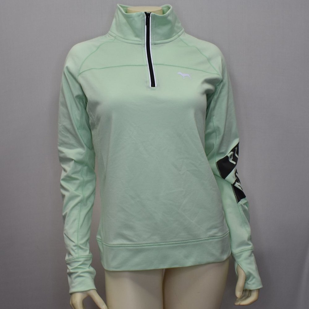 VICTORIAS SECRET PINK‎ 1/4 ZIP ACTIVE WEAR SZ MD
